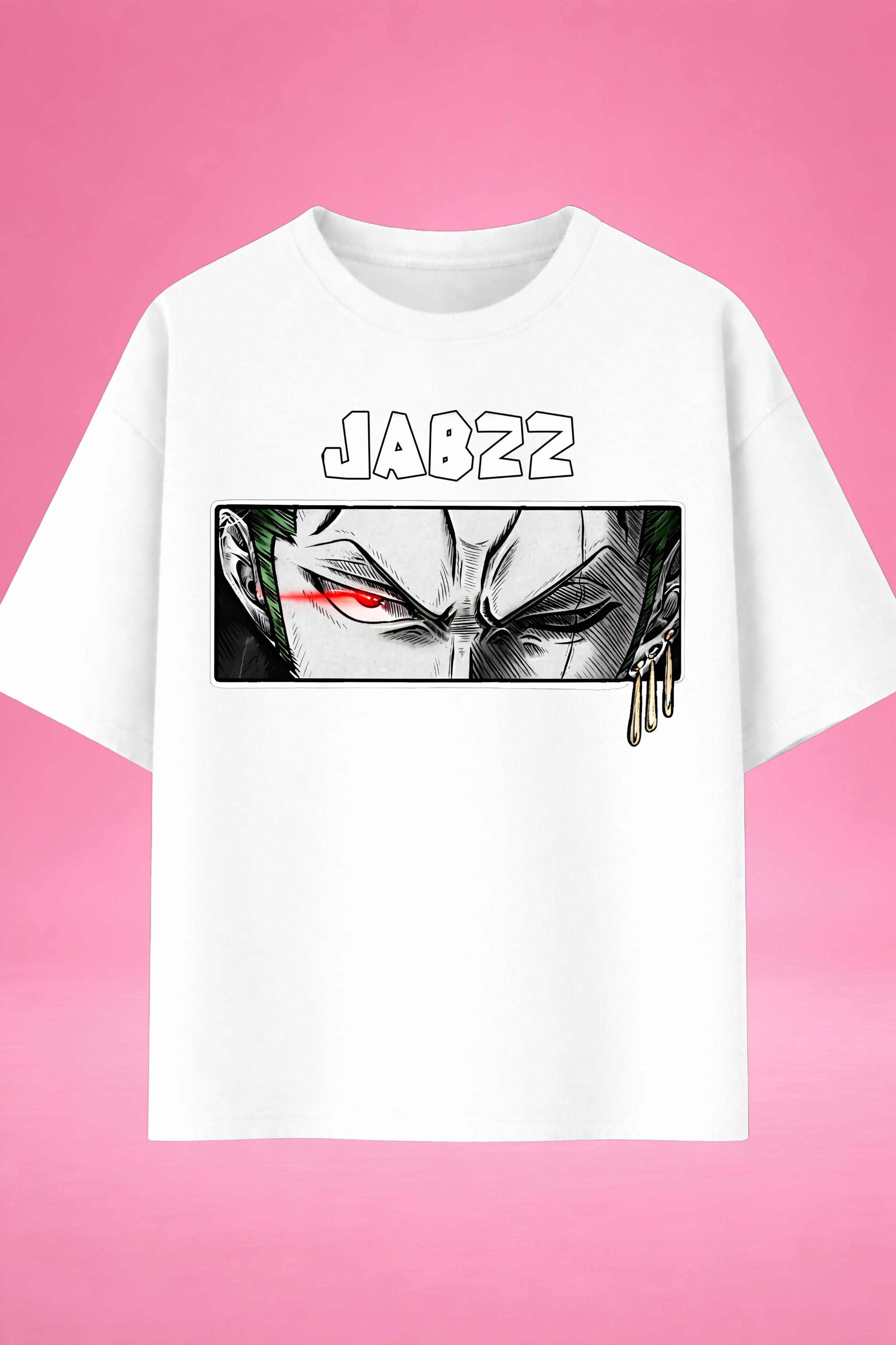 Crimson Blade Aura One Piece Oversized T-Shirt