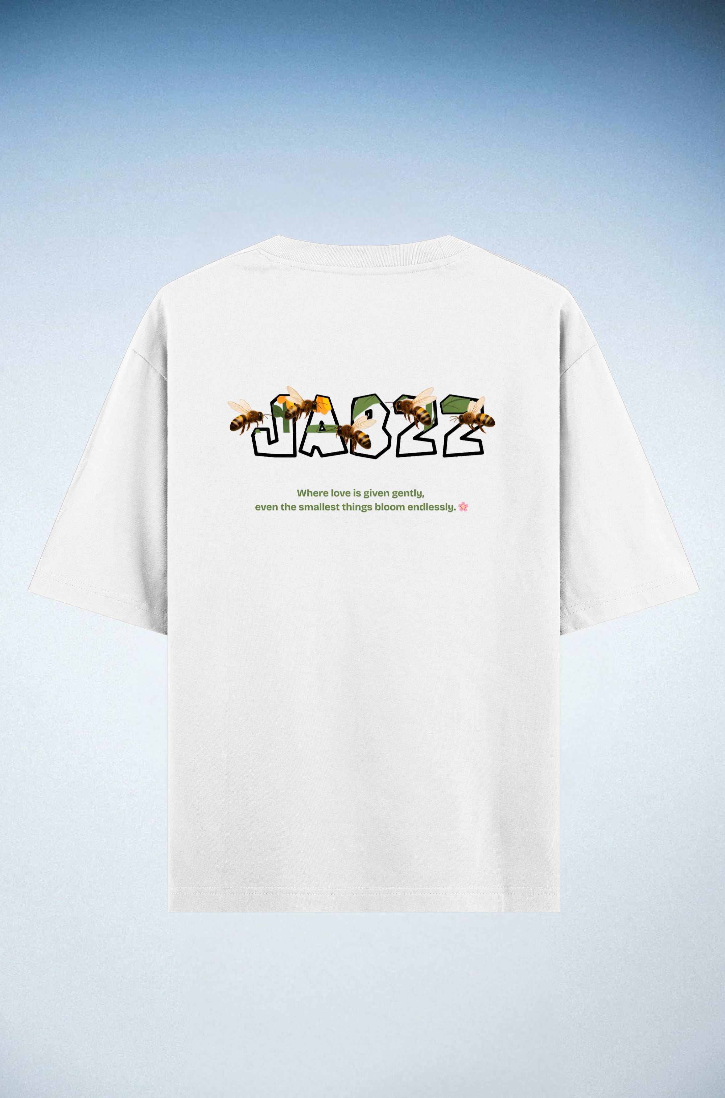 Bees & Bloom Oversized T-Shirt