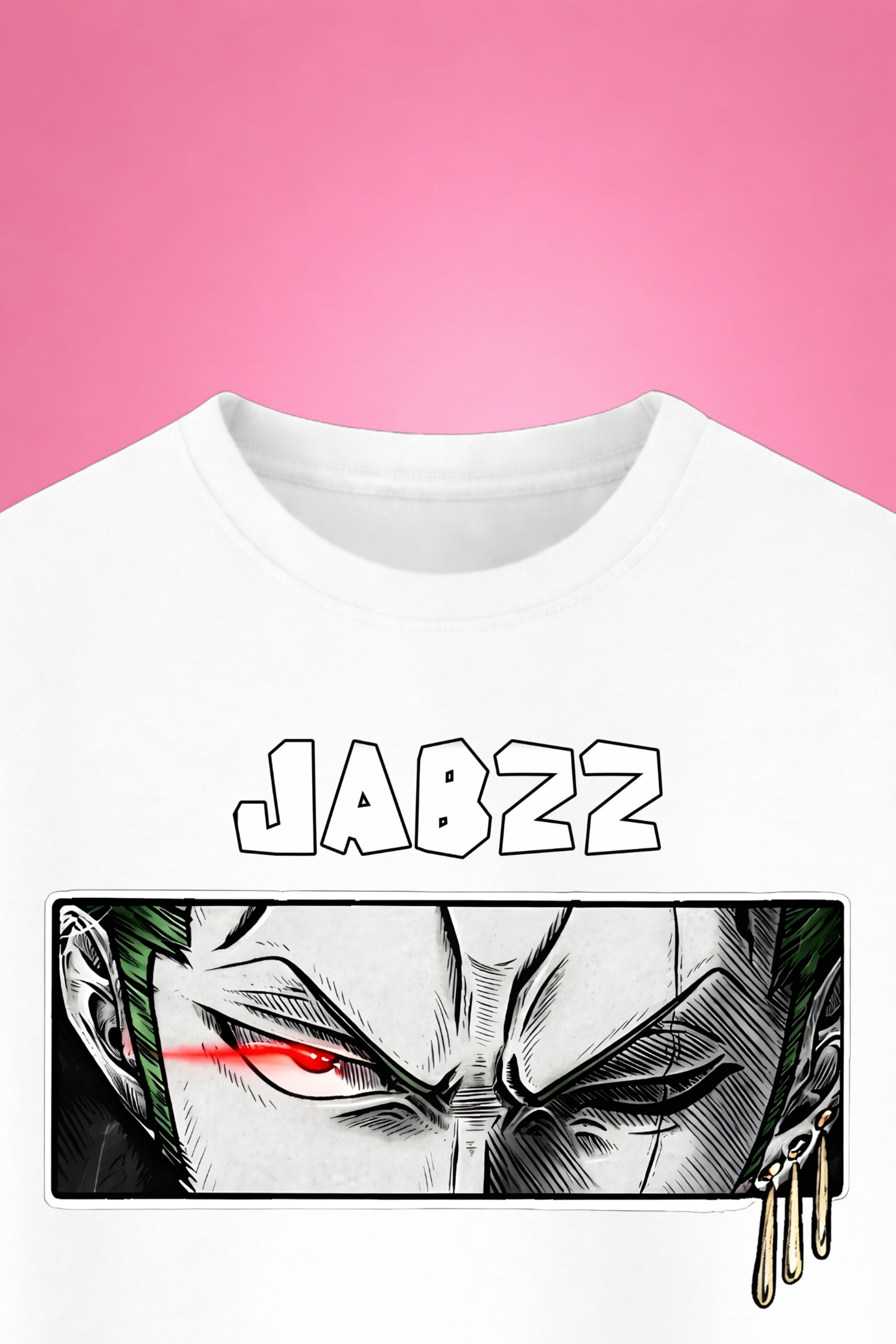 Crimson Blade Aura One Piece Oversized T-Shirt