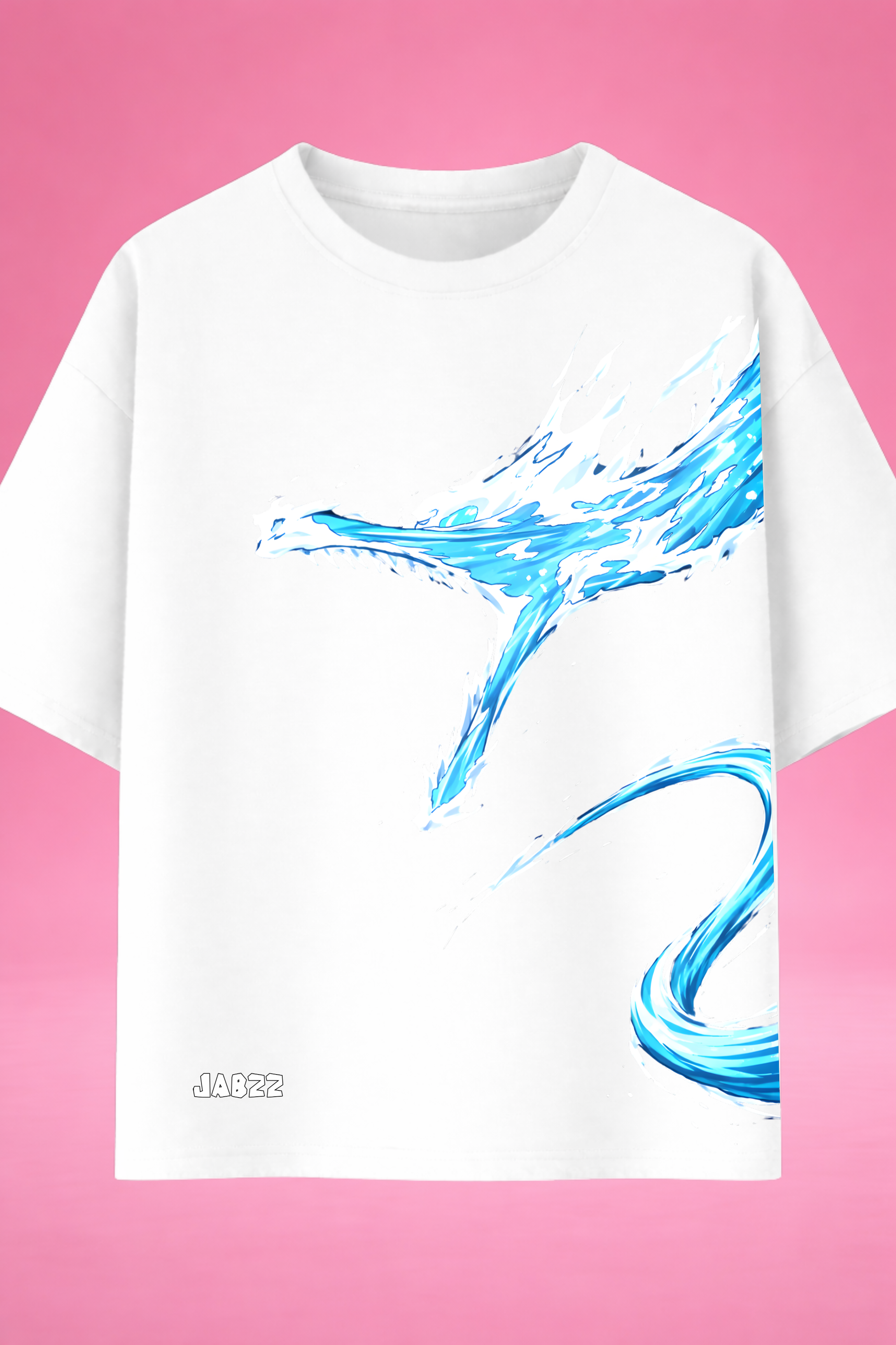 Tidal Slash Demon Slayer Oversized T-Shirt