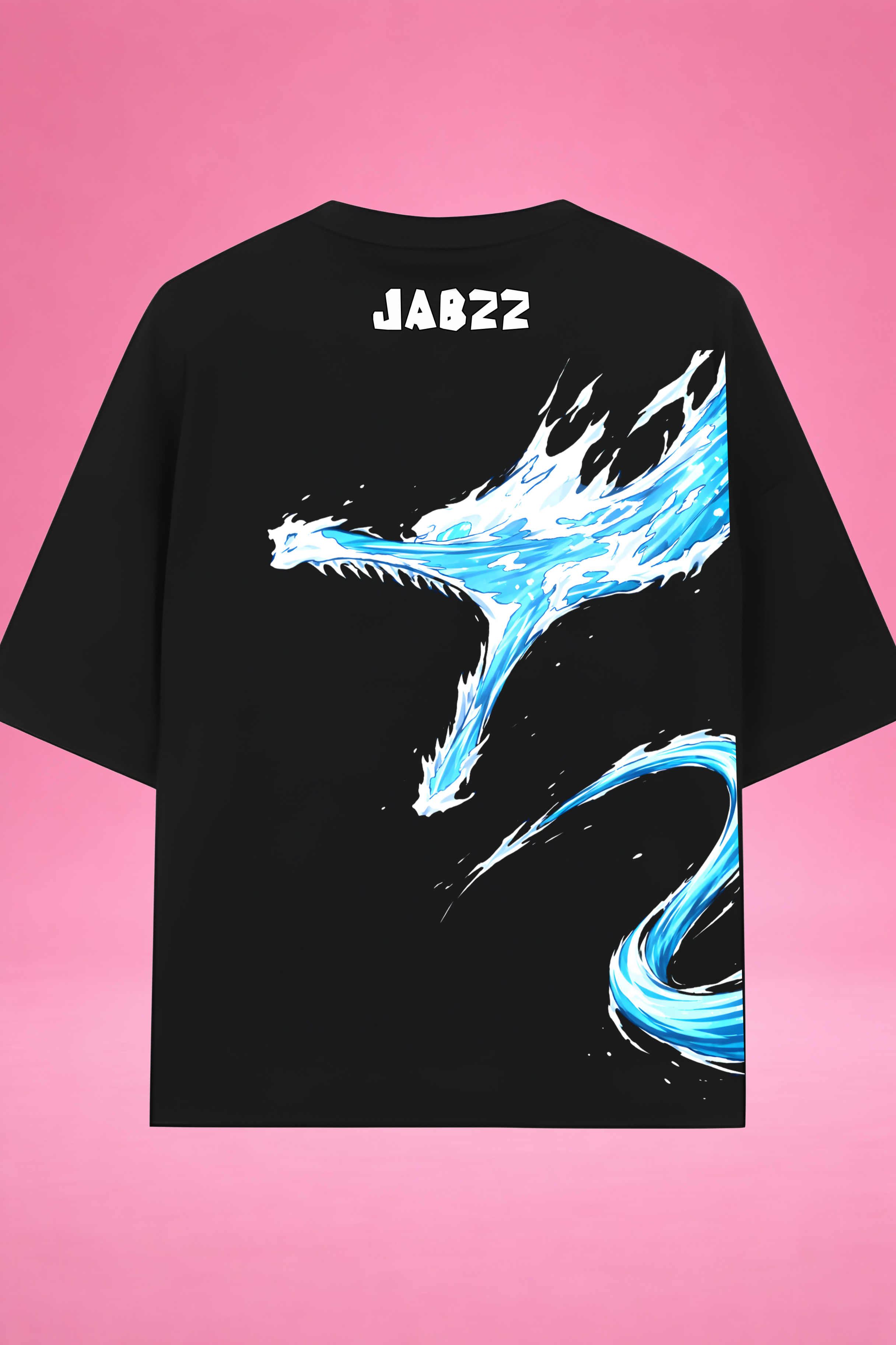 Aqua Blade Awakening Demon Slayer Oversized T-Shirt
