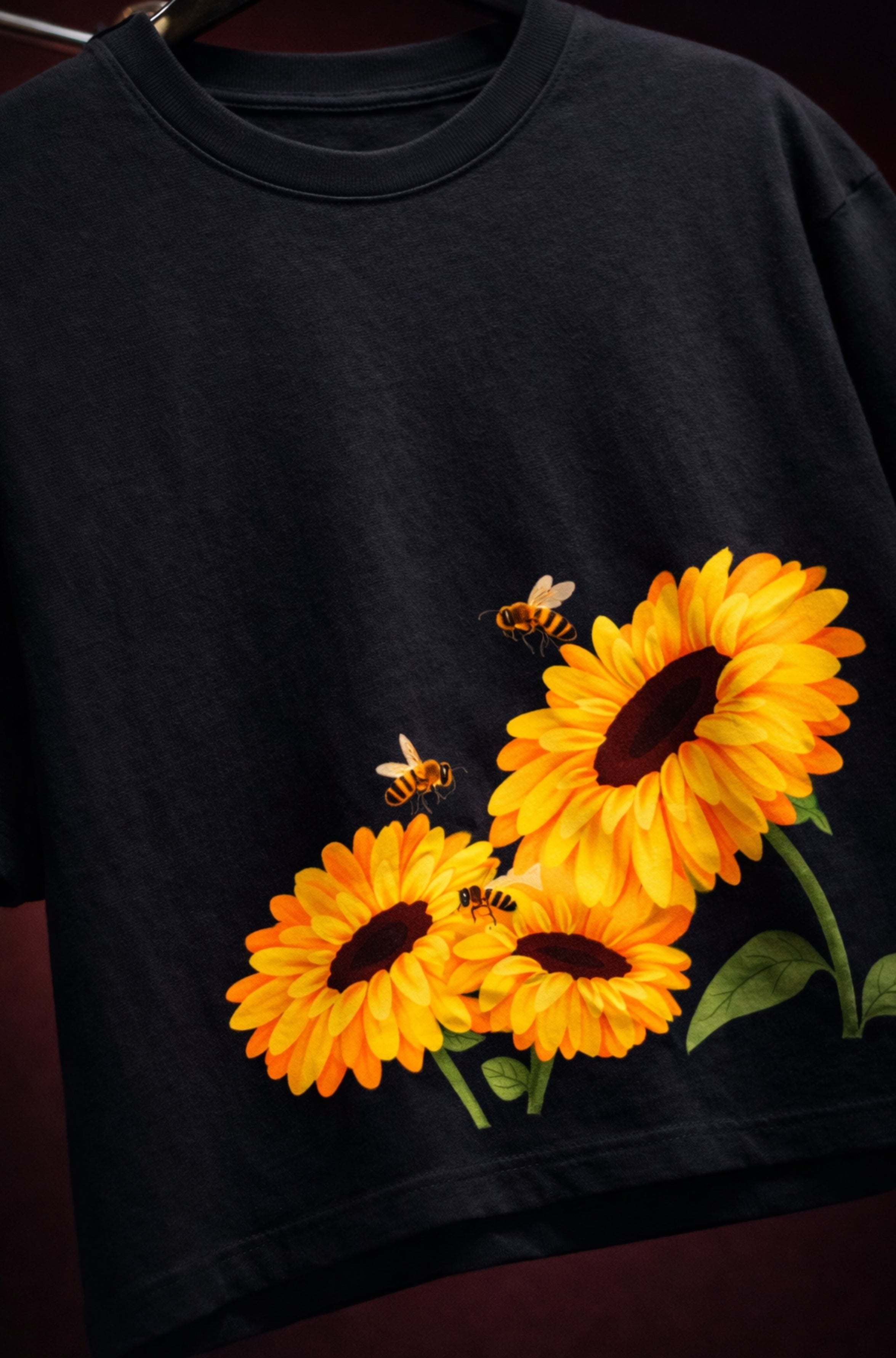 Bees & Bloom Oversized T-Shirt
