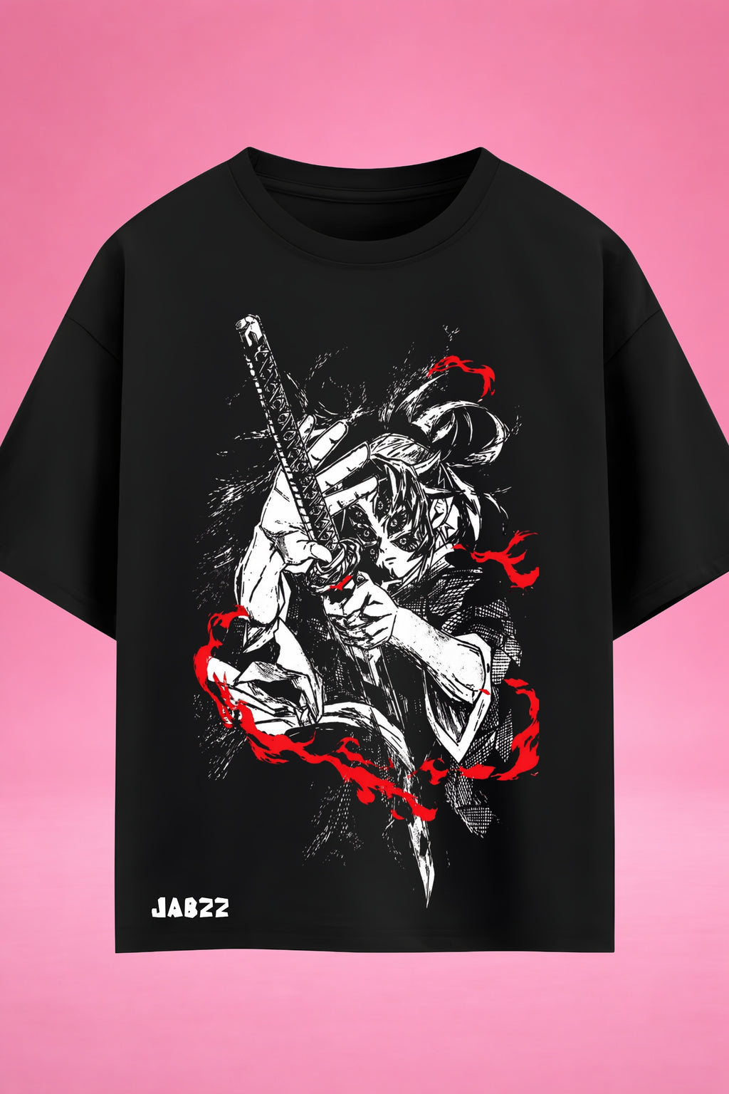 Moon-Blood Ascension Kokushibo Oversized T-Shirt