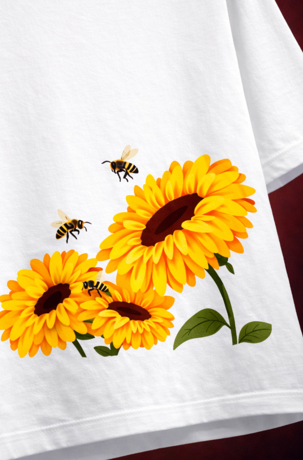 Bees & Bloom Oversized T-Shirt