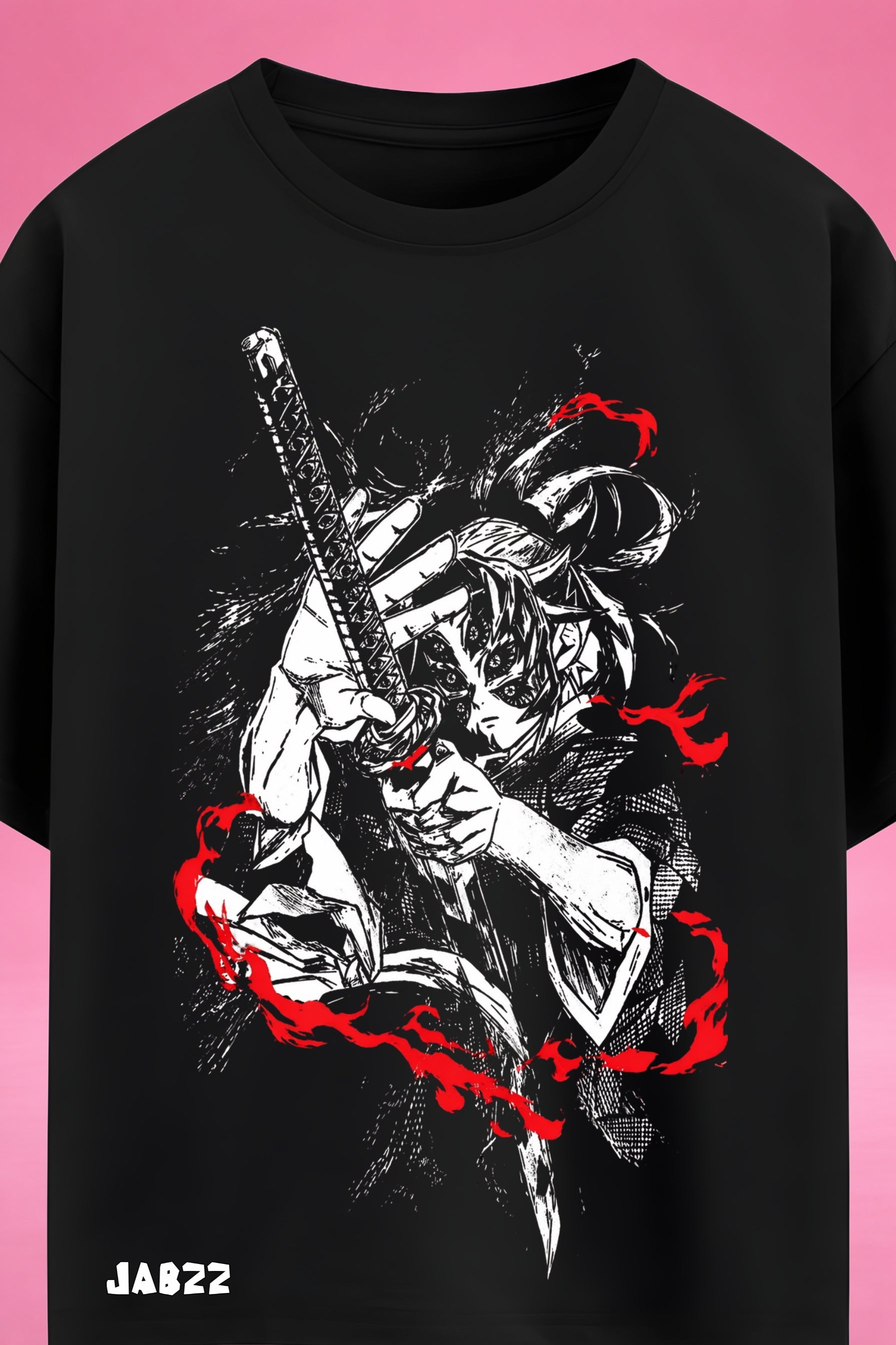 Moon-Blood Ascension Kokushibo Oversized T-Shirt