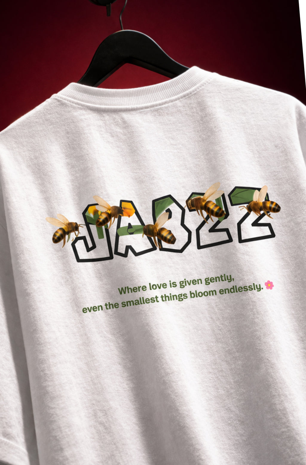 Bees & Bloom Oversized T-Shirt