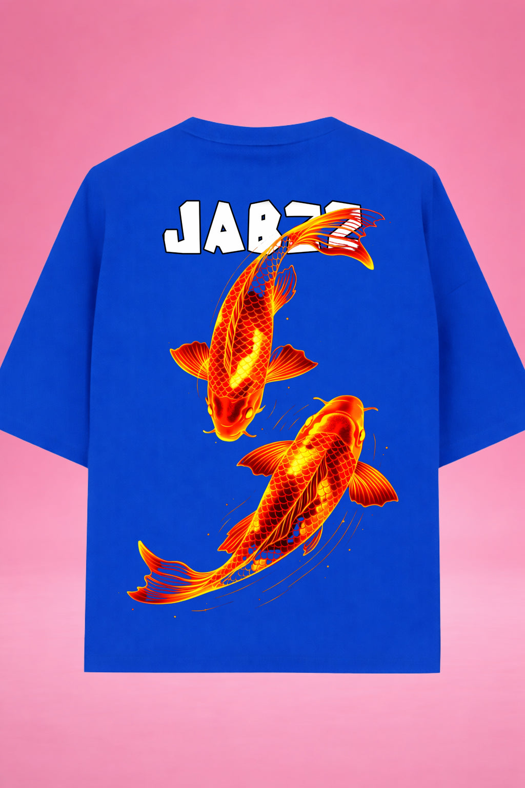 Neon Koi Ascend Oversized T-Shirt