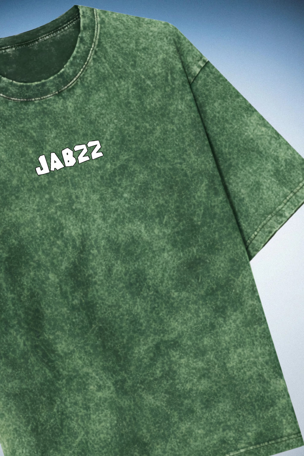 Green Acid Wash Oversized T-Shirt