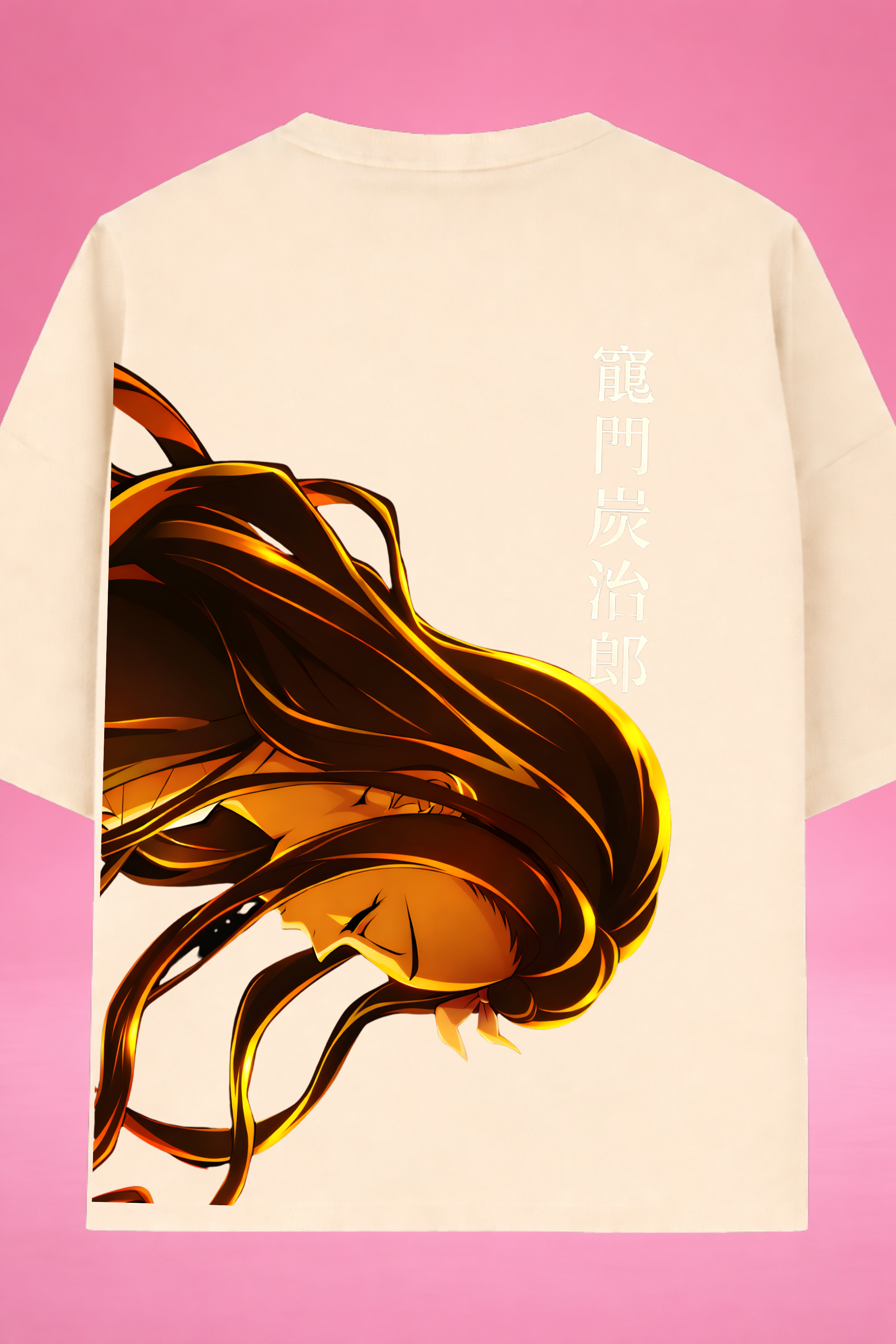 Ember Grace Nezuko Demon Slayer Oversized T-Shirt