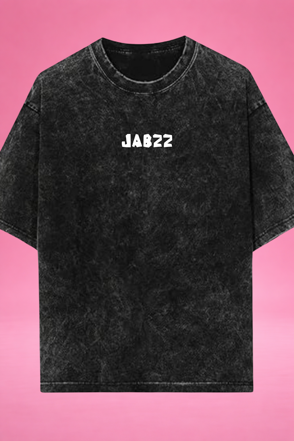 Eclipse Panther Acid Wash Oversized T-Shirt