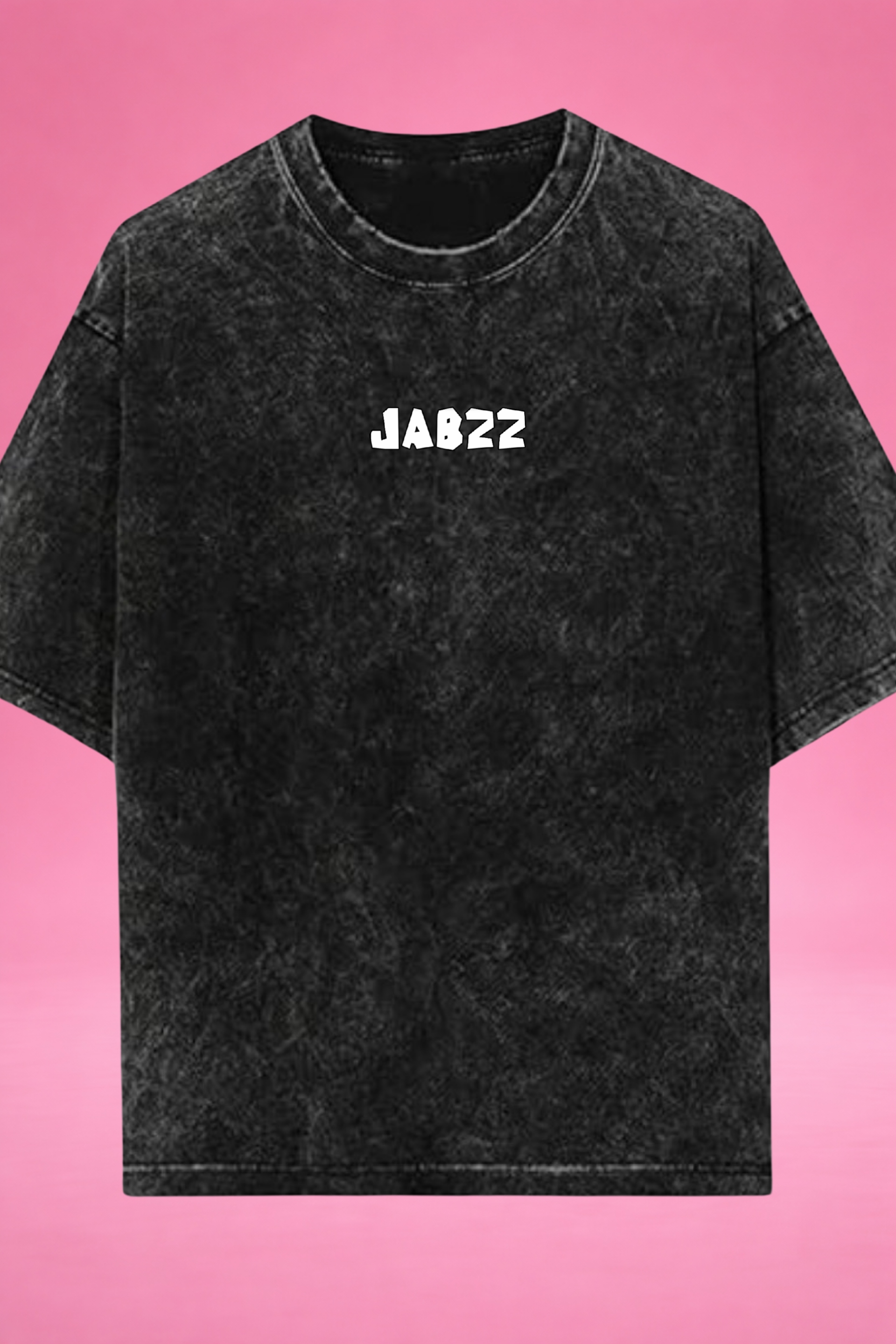 Eclipse Panther Acid Wash Oversized T-Shirt