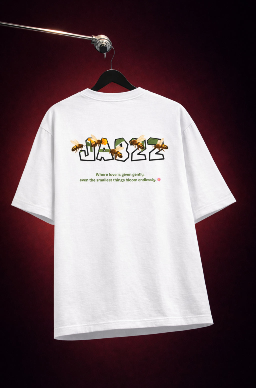 Bees & Bloom Oversized T-Shirt