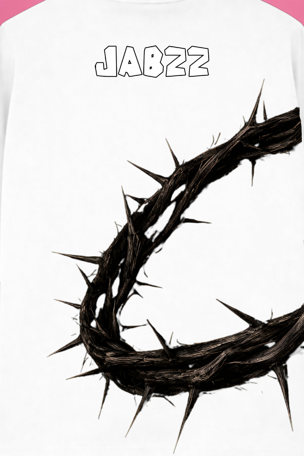 Sacred Silence: Crown of Thorns Oversized T-Shirt