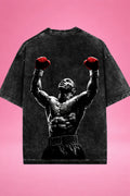 Victory Mode Acid Wash Oversized T-Shirt