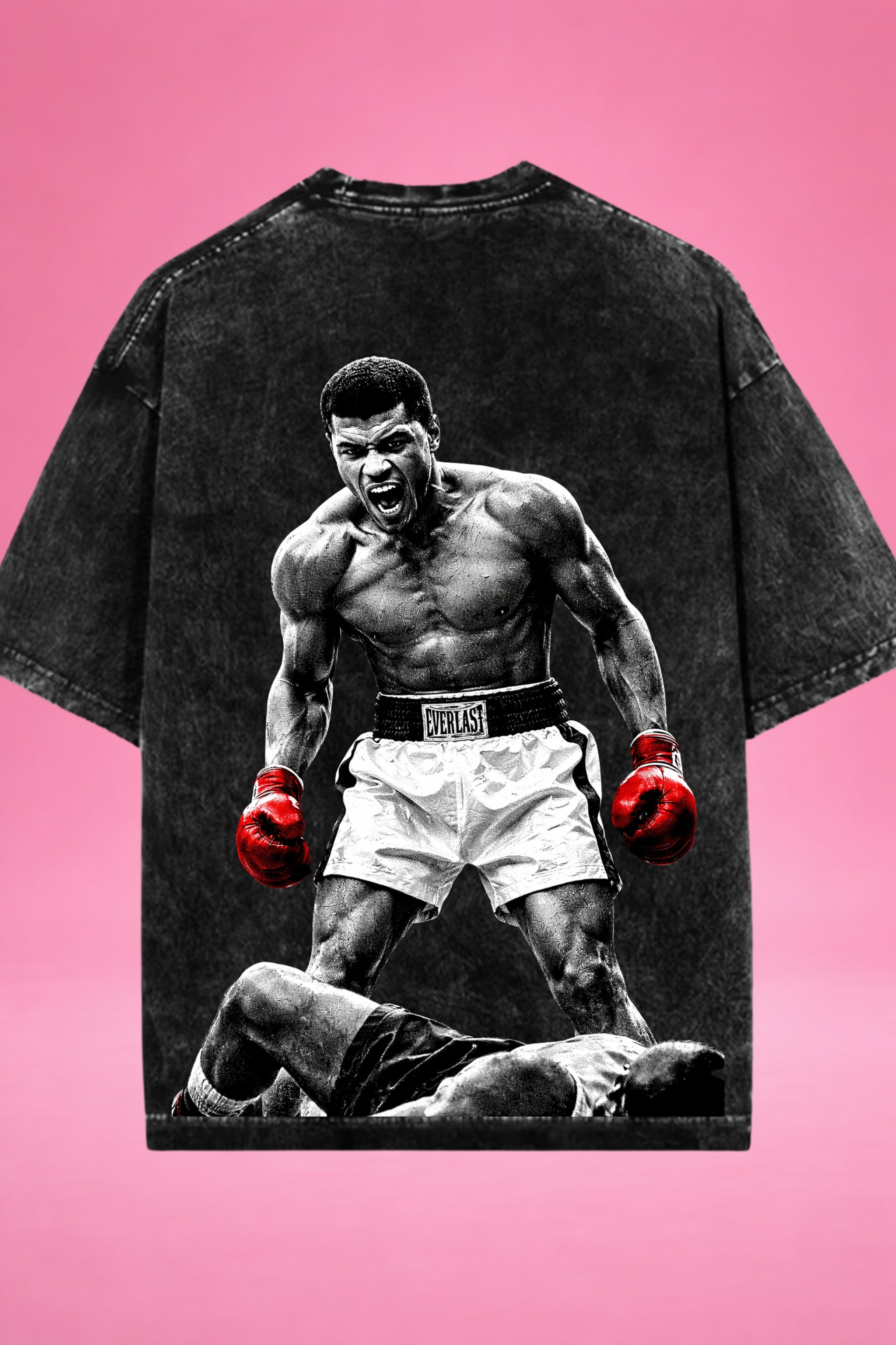 Knockout Legacy Acid Wash Oversized T-Shirt