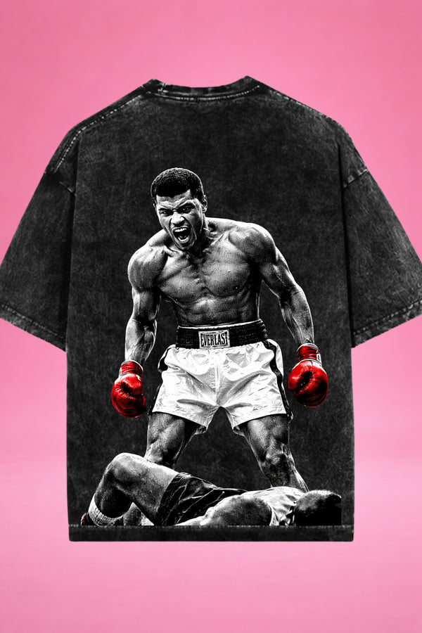 Knockout Legacy Acid Wash Oversized T-Shirt