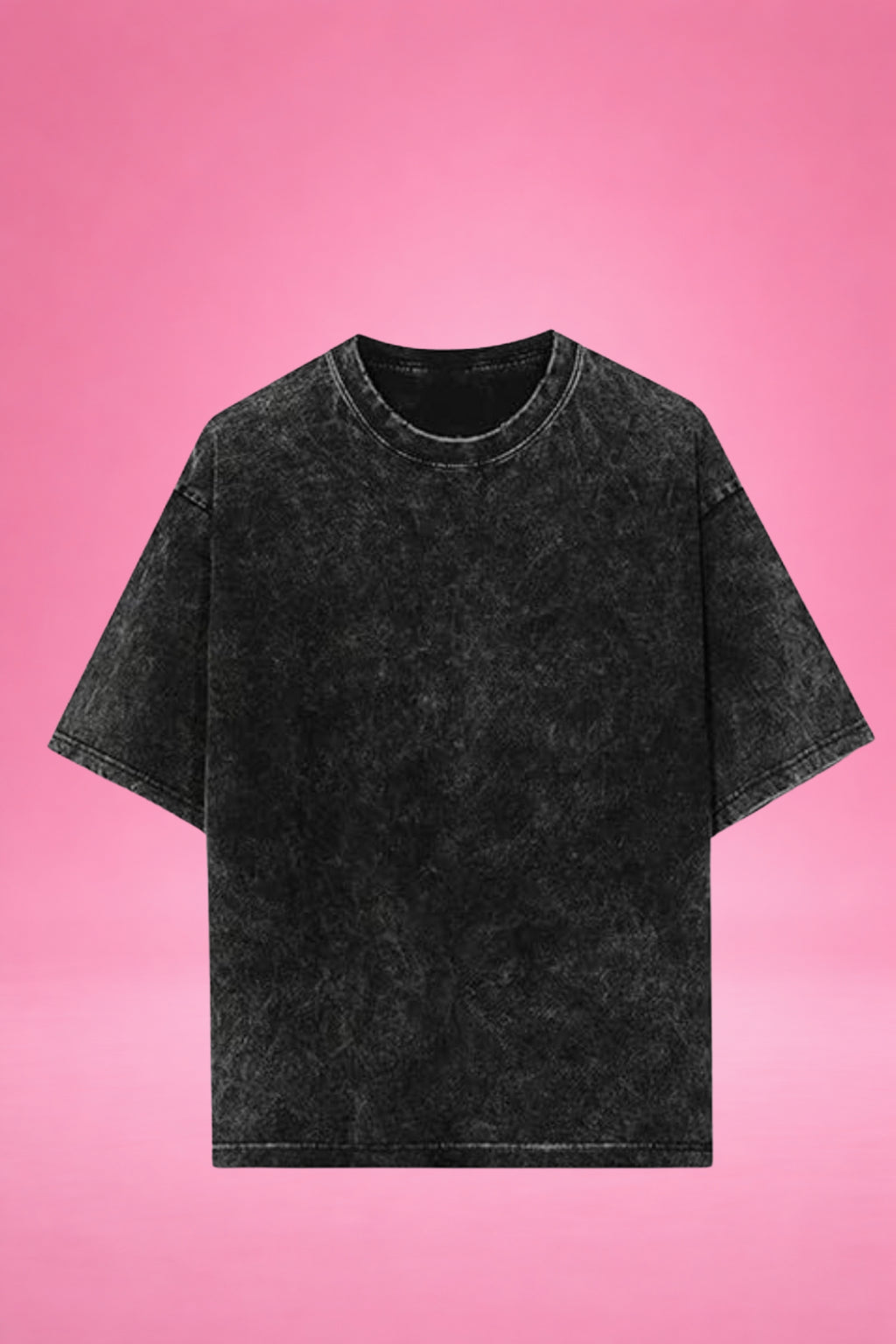 Neon Koi Ascend Acid Wash Oversized T-Shirt