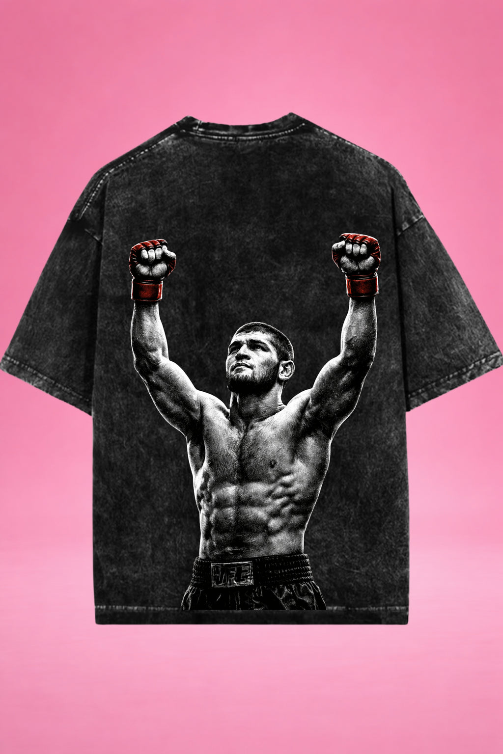 Unbreakable Champion Acid Wash Oversized T-Shirt