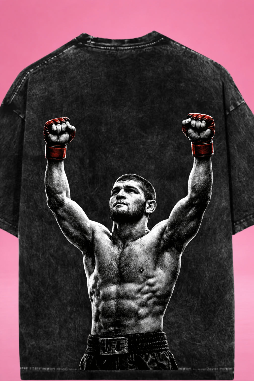 Unbreakable Champion Acid Wash Oversized T-Shirt