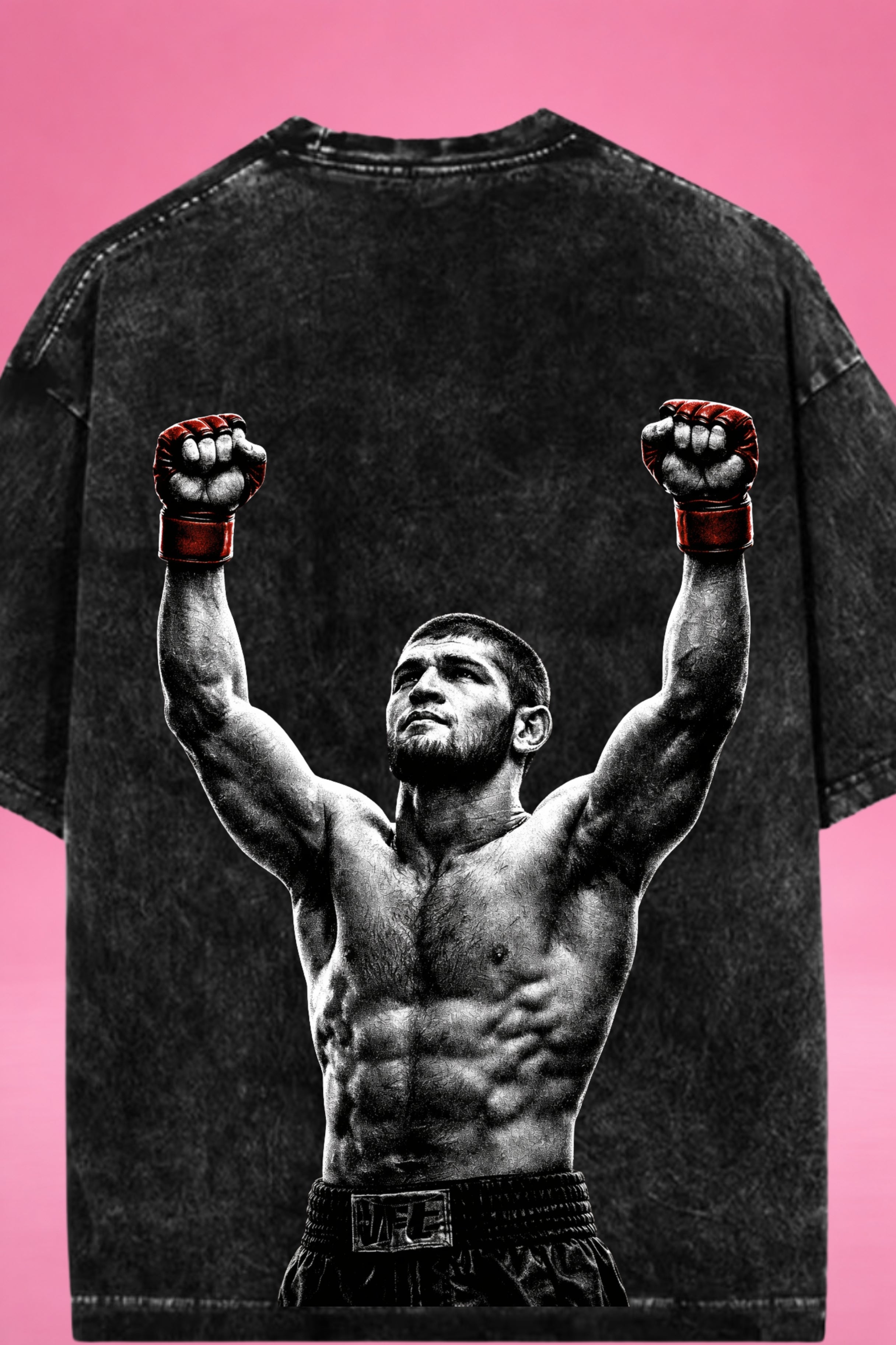 Unbreakable Champion Acid Wash Oversized T-Shirt