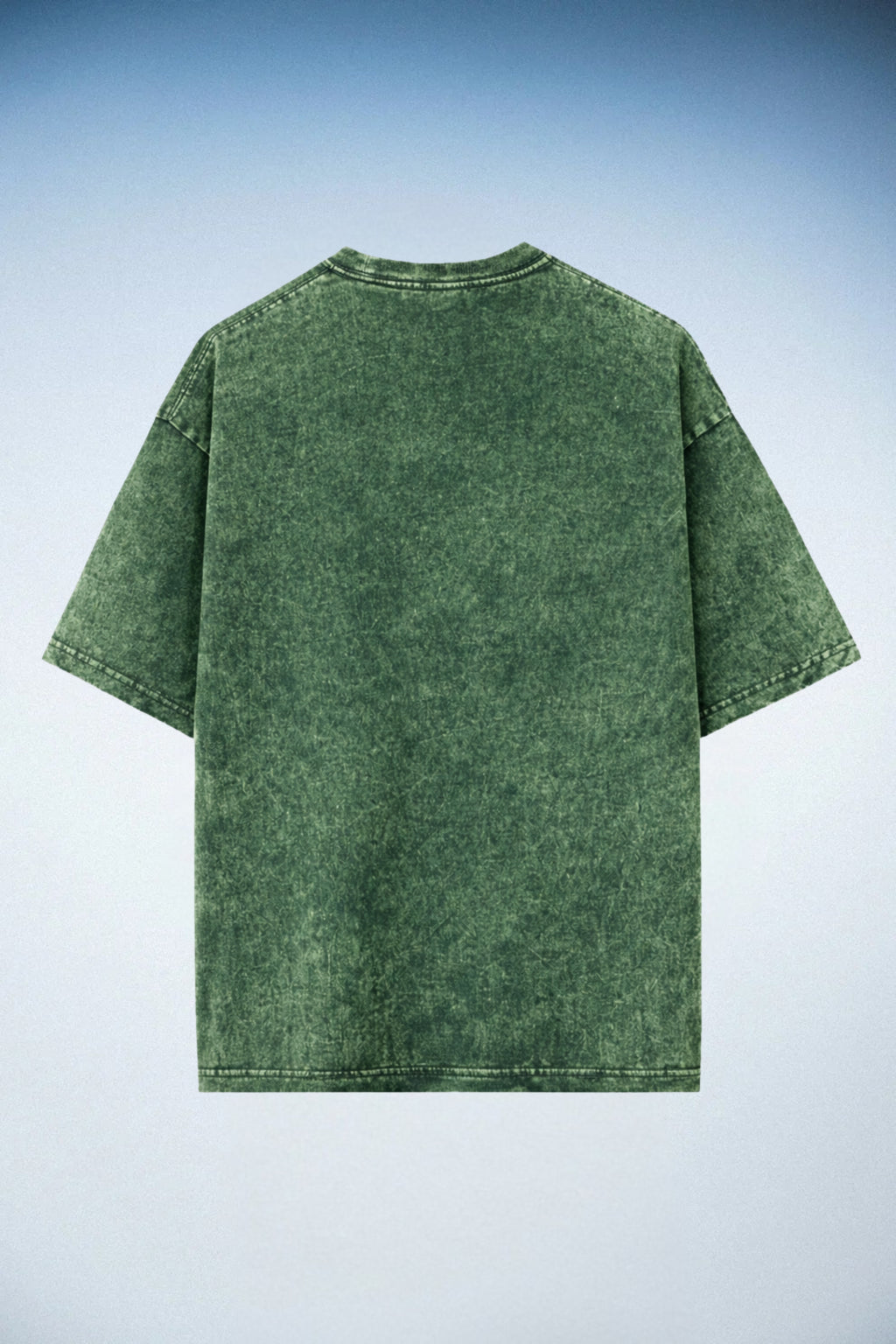 Green Acid Wash Oversized T-Shirt