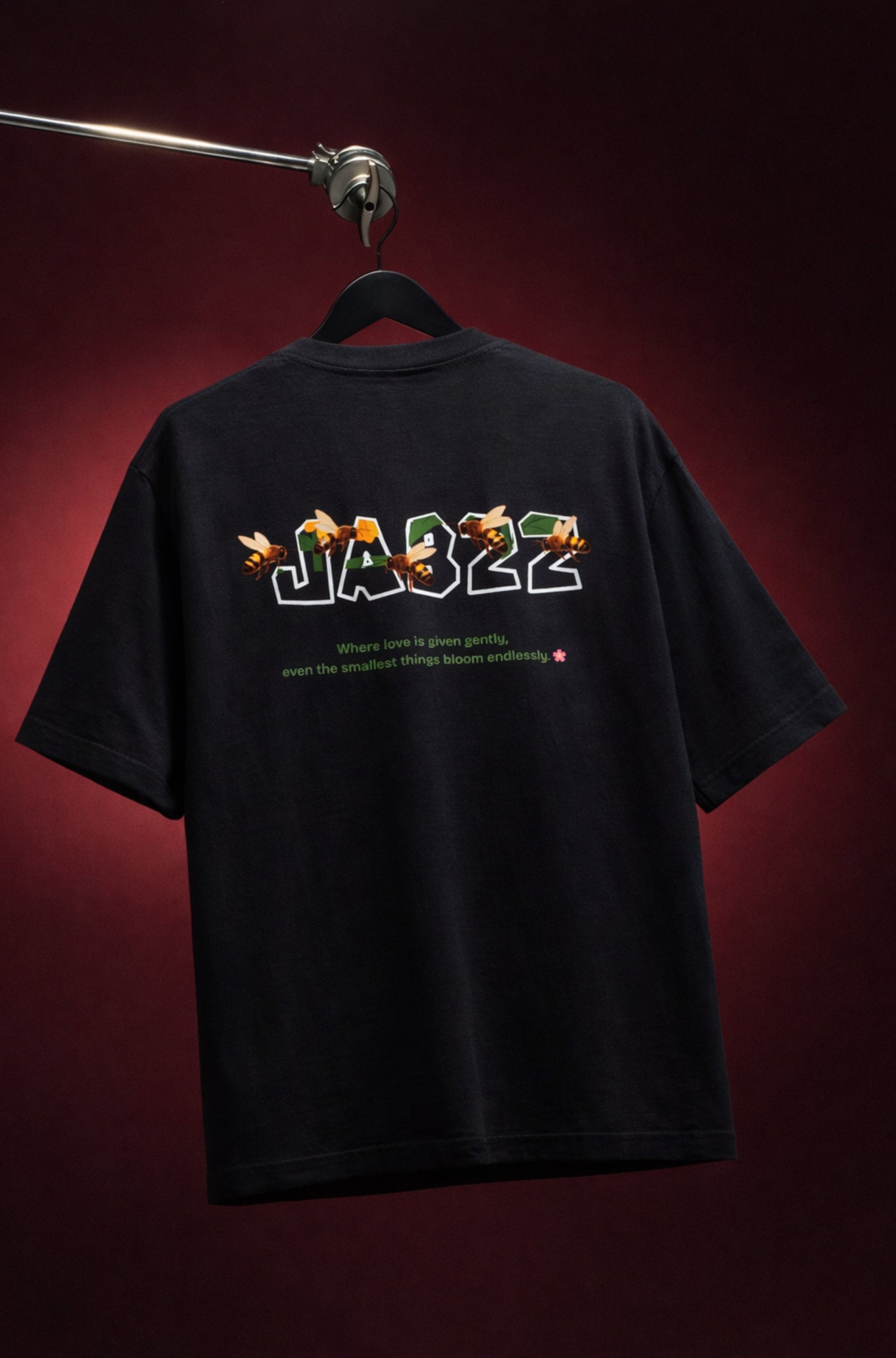 Bees & Bloom Oversized T-Shirt