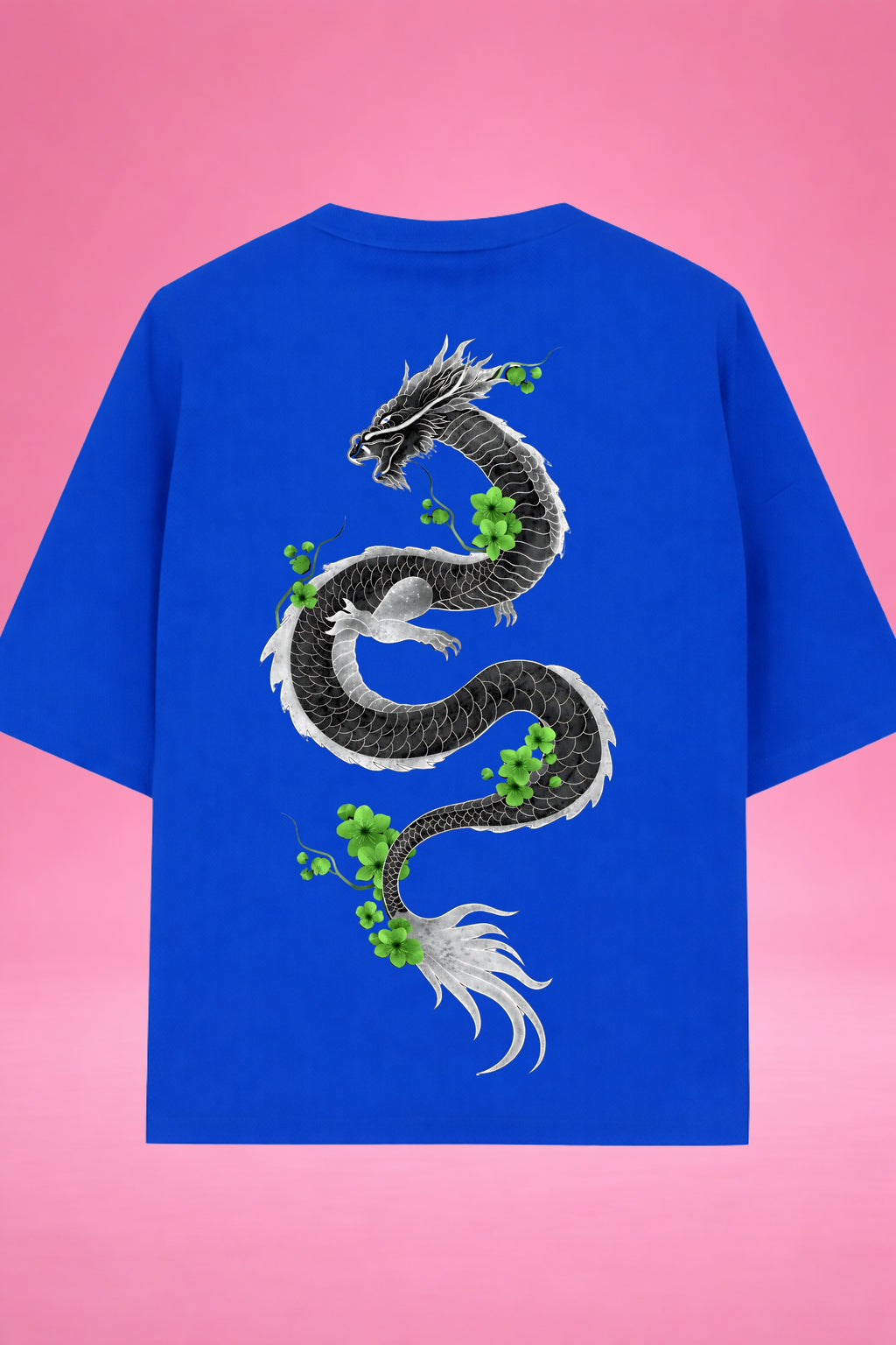 Emerald Dragon Harmony Oversized T-Shirt
