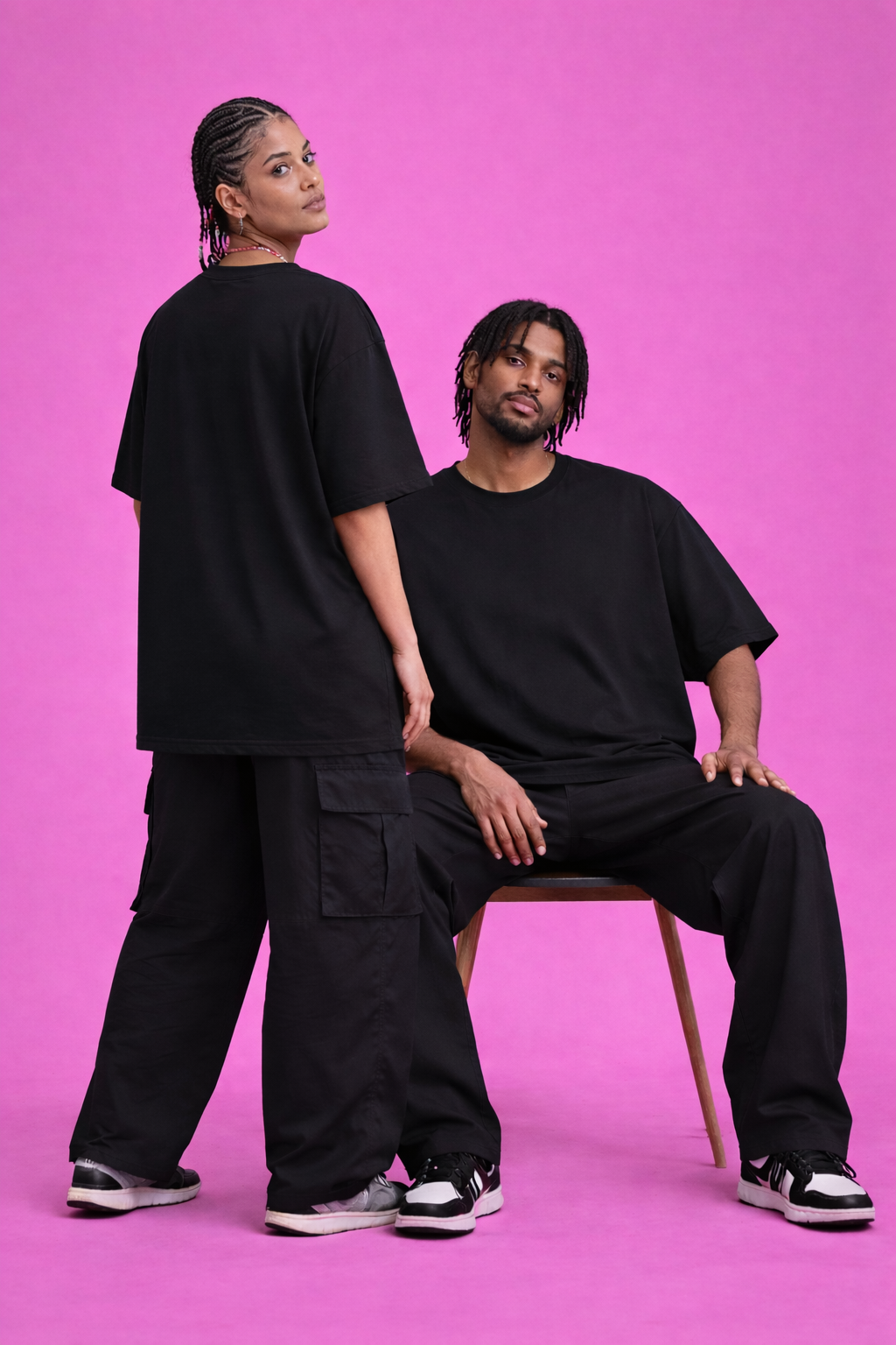 JABZZ Basics Premium Oversized T-Shirt