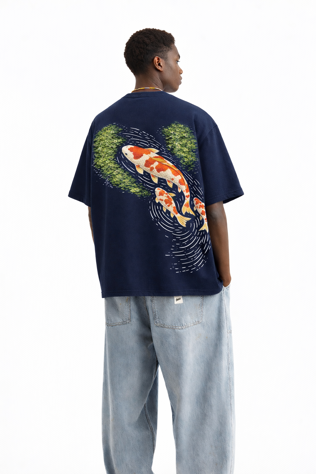 Koi Reverie Navy Blue | Limited Drops