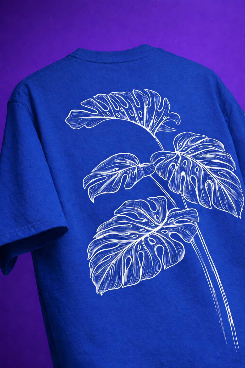 Noir Monstera Oversized T-Shirt