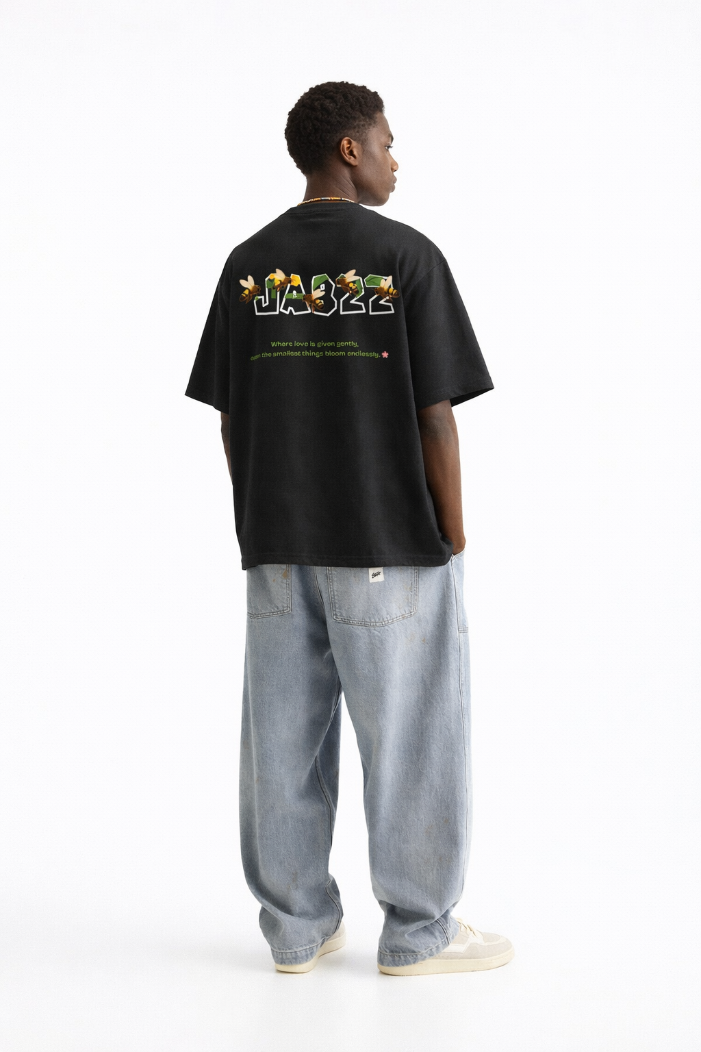 Bees & Bloom Oversized T-Shirt