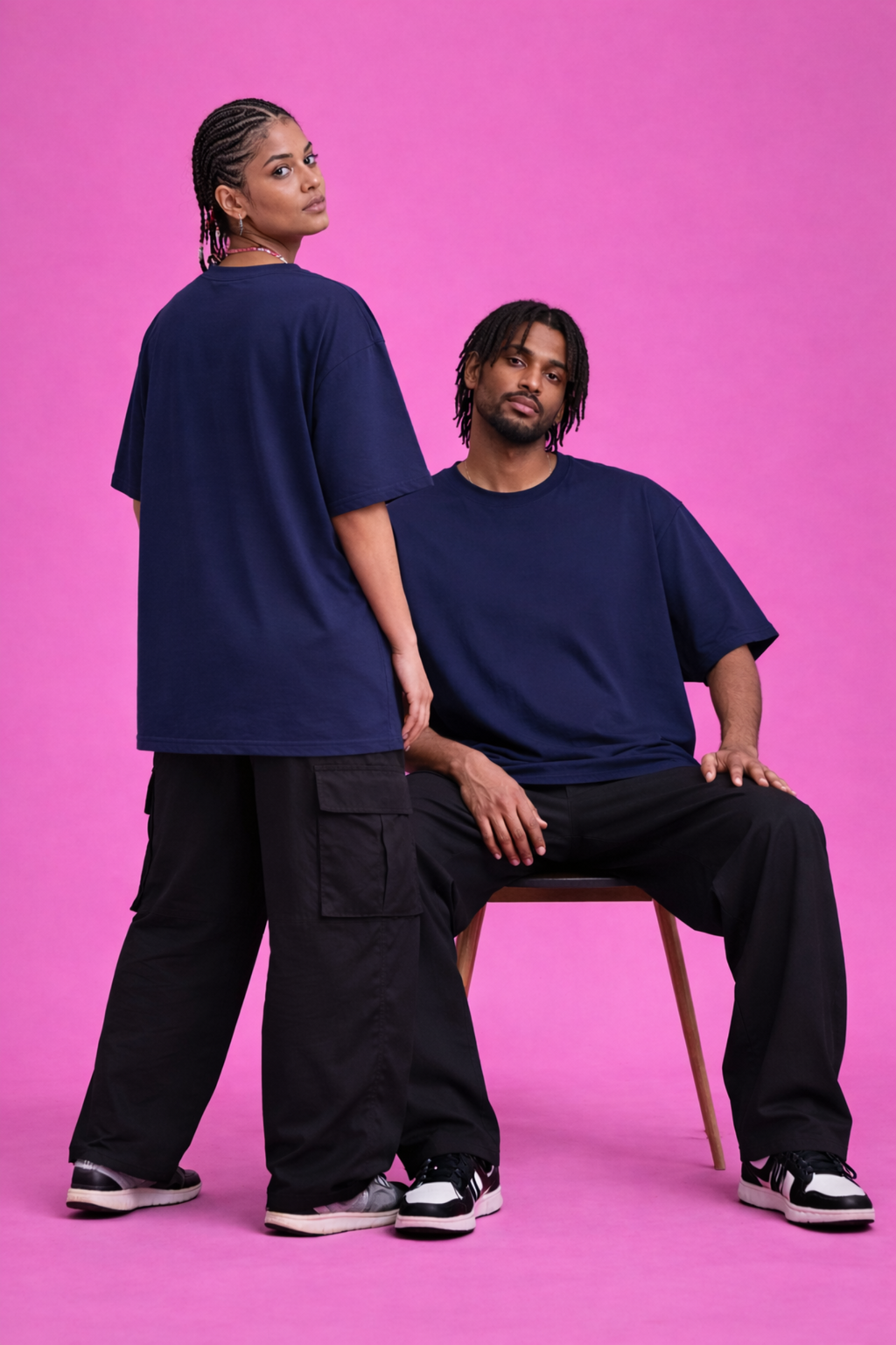 JABZZ Basics Premium Oversized T-Shirt