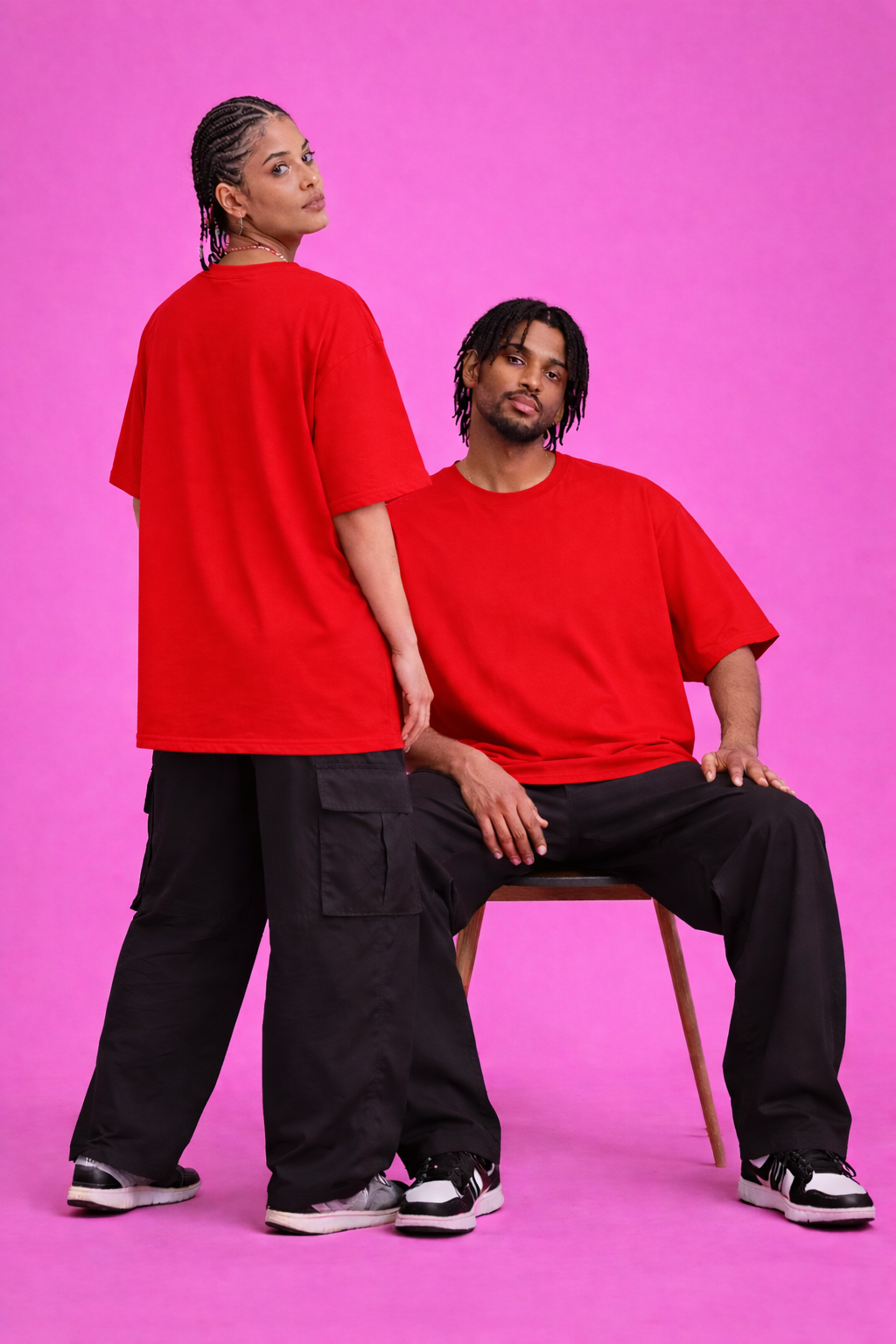 JABZZ Basics Premium Oversized T-Shirt