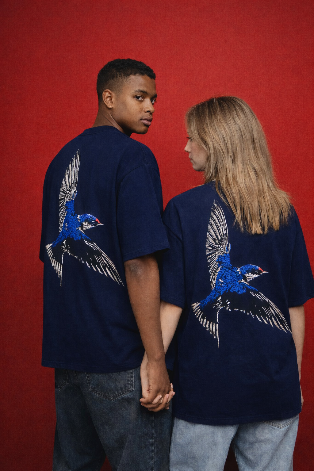 Electric Kingfisher Oversized Tee