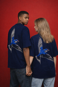 Electric Kingfisher Oversized Tee