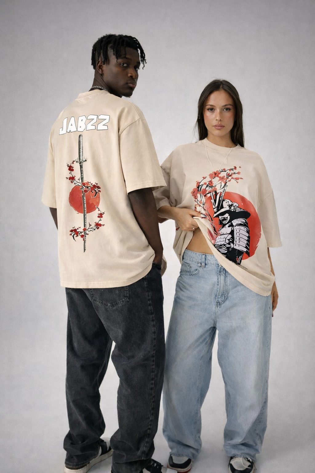 Crimson Ronin Oversized T-Shirt