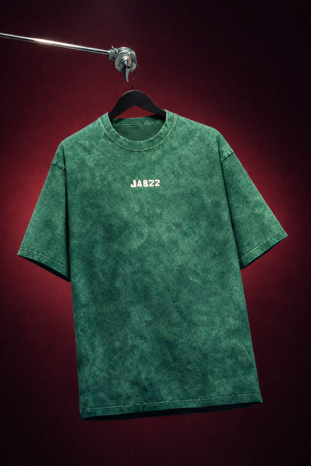 Green Acid Wash Oversized T-Shirt